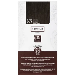 Боя за коса органична без амоняк Lucens Color 5.77 Глазиран кестен