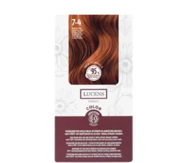 Боя за коса органична без амоняк Lucens Color 7.4 Медно