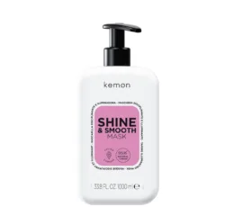 Маска за Интензивна Дисциплина, Мекота и Блясък Kemon Shine & Smooth , 1000мл