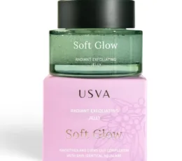 Soft Glow – Натурален нежен ексфолиант за лице | USVA