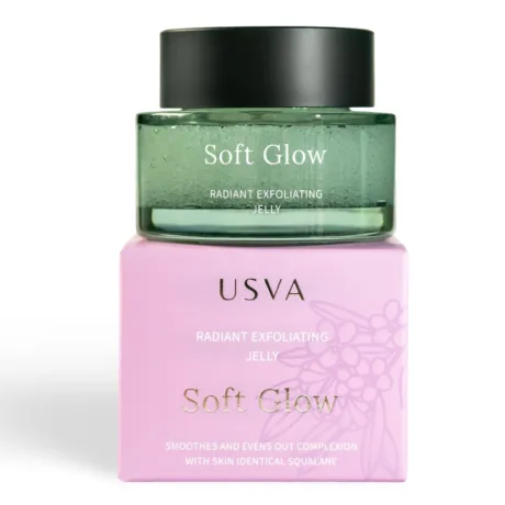 Soft Glow – Натурален нежен ексфолиант за лице | USVA - Онлайн магазин - Cosmetic Line Soft Glow – Натурален нежен ексфолиант за лице | USVA