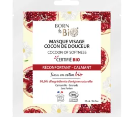 Био успокояваща маска за лице Cocoon of Softness Born to Bio
